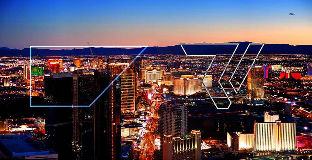 Las Vegas skyline panorama during SAP GTM-KOM 2026 event