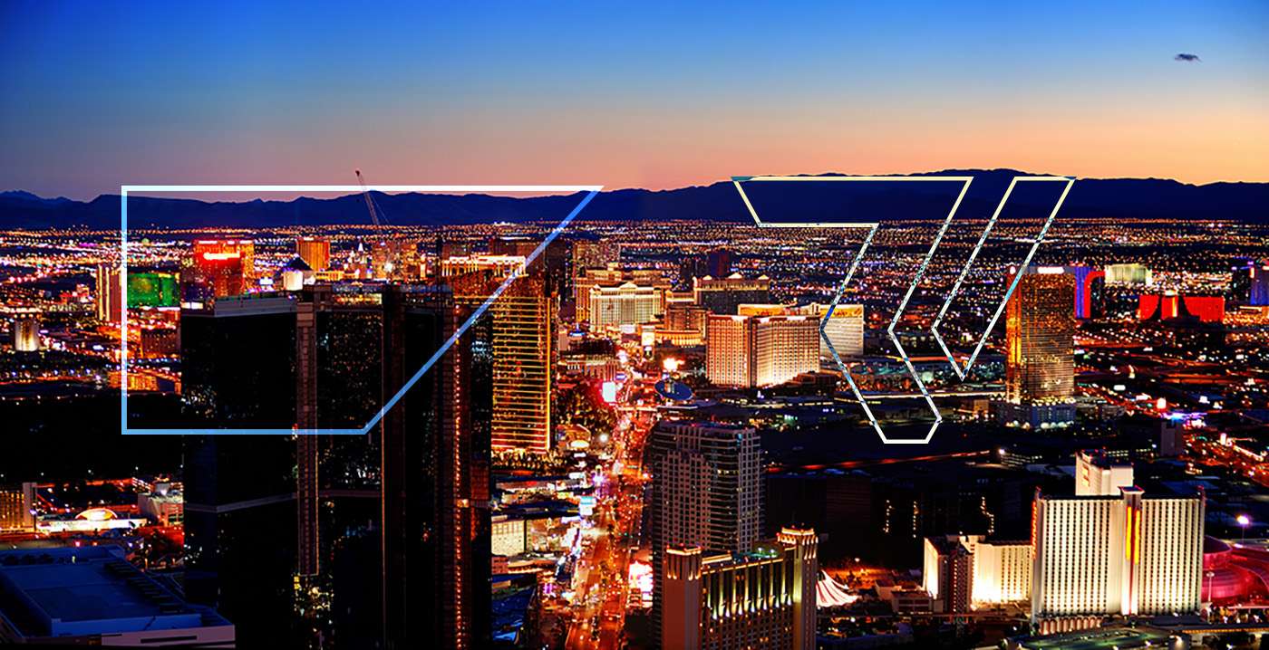 Las Vegas skyline panorama during SAP GTM-KOM 2026 event